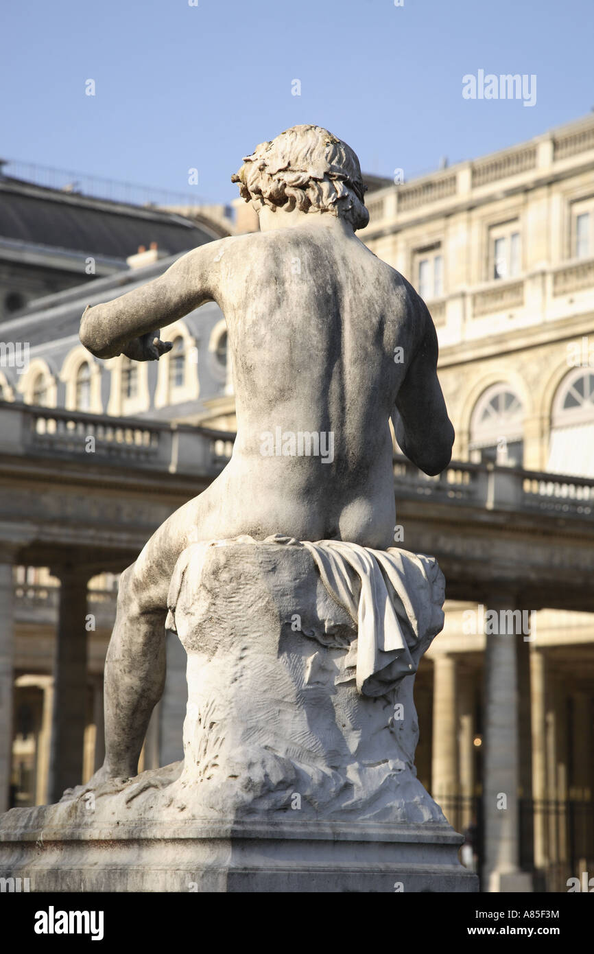 Jardin du Palais Royal, Paris, France Stock Photo Alamy