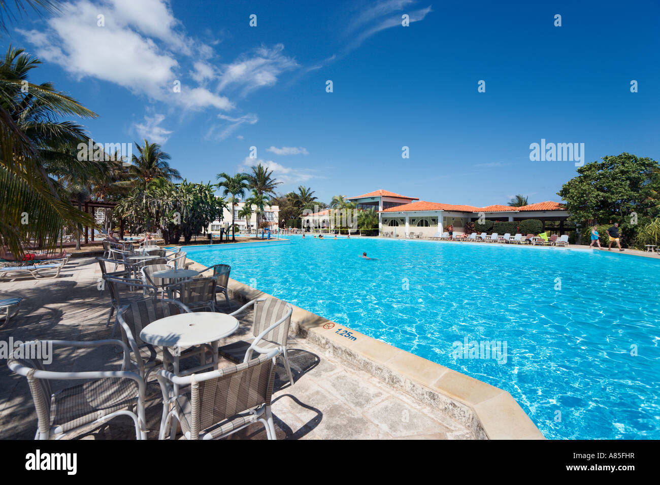 Hotel Breezes Varadero, Varadero, Cuba, Caribbean Stock Photo