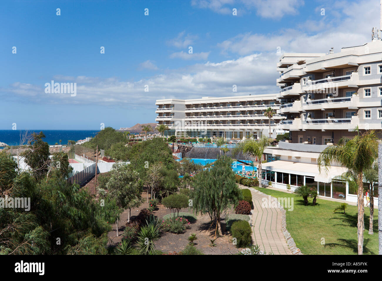 Aguamarina Golf Hotel, Golf del Sur, Tenerife, Canary Islands, Spain Stock Photo