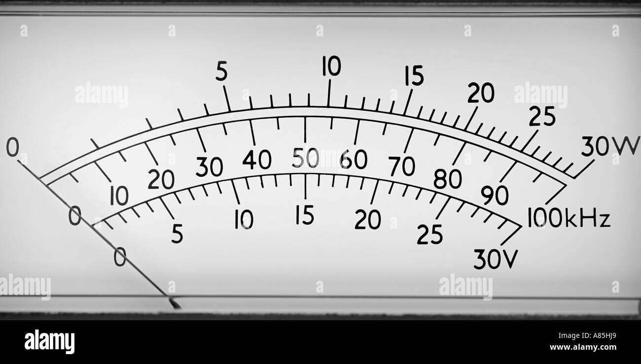 Analogue Meter High Resolution Stock Photography and Images Alamy