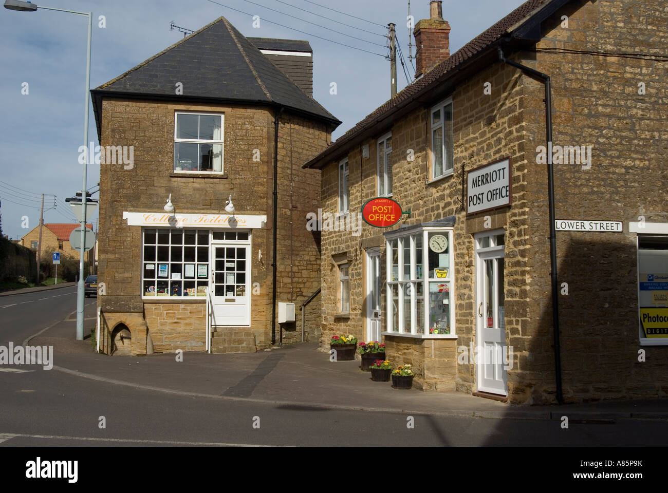 Merriott Post Office Somerset March 2007 Stock Photo Alamy