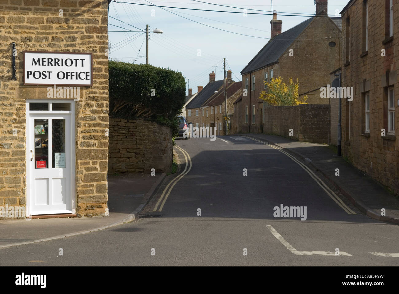 Merriott Post Office Somerset March 2007 Stock Photo Alamy