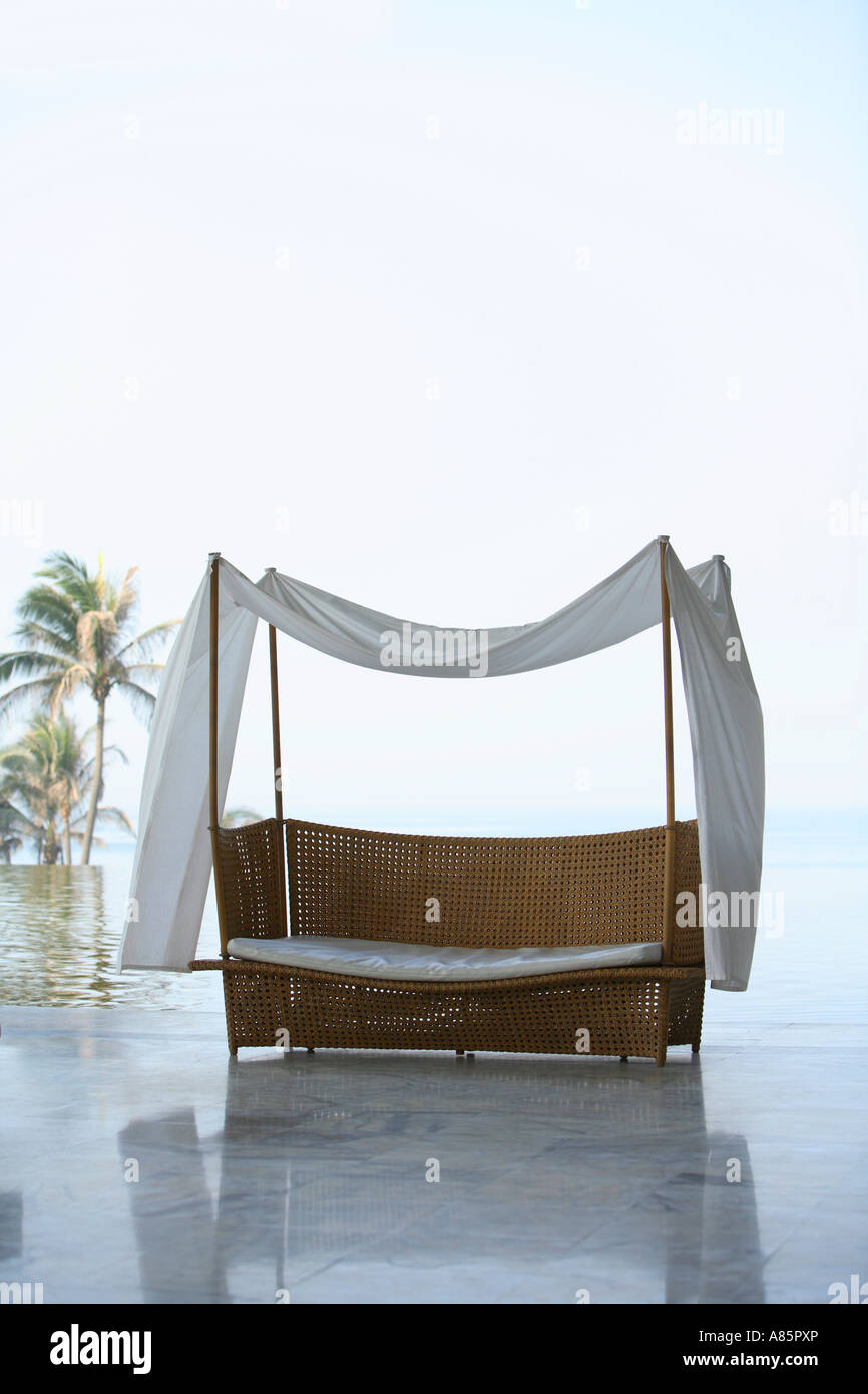 Relaxing chair Acapulco, Mexico Stock Photo