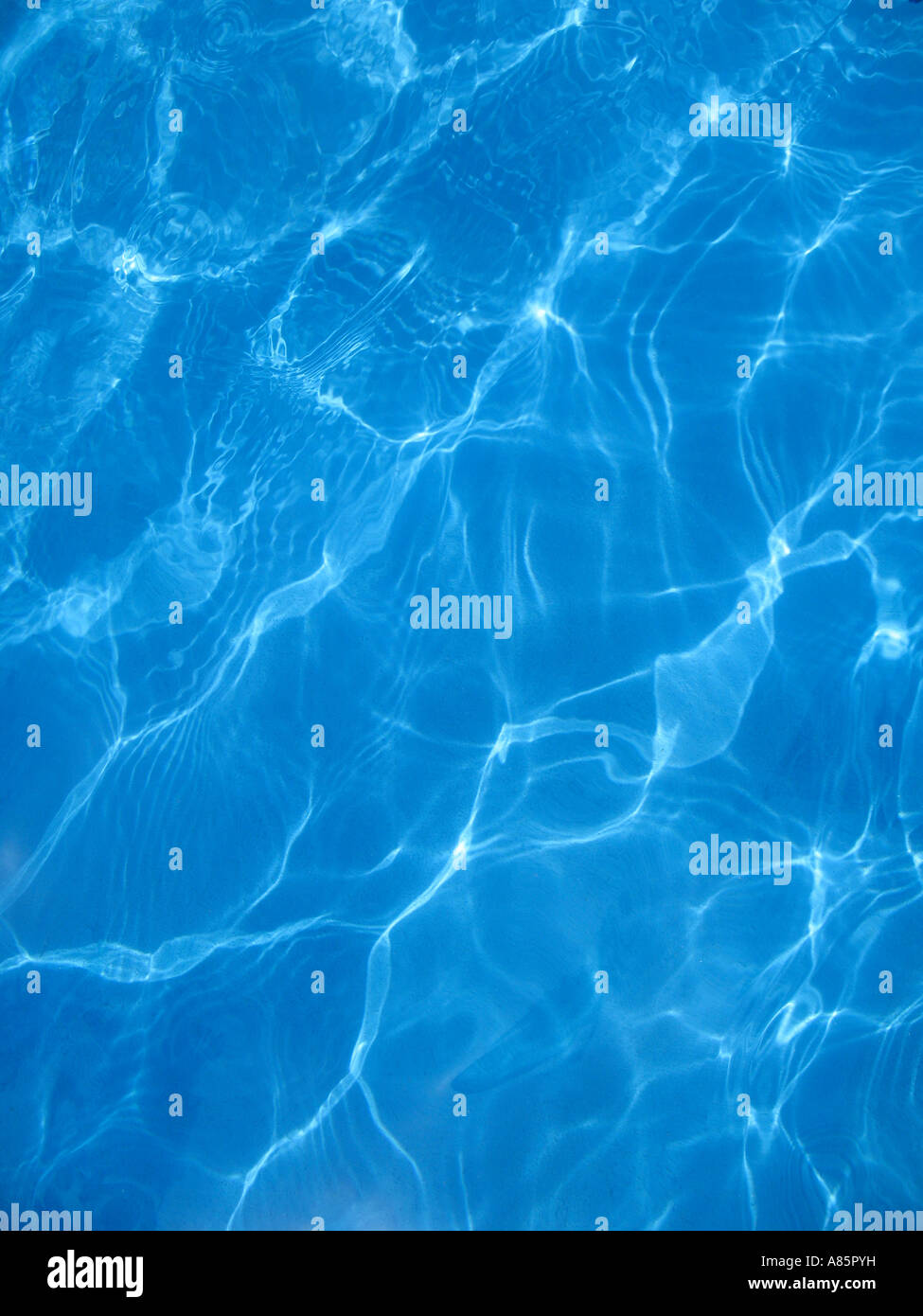 Pool water background texture Stock Photo