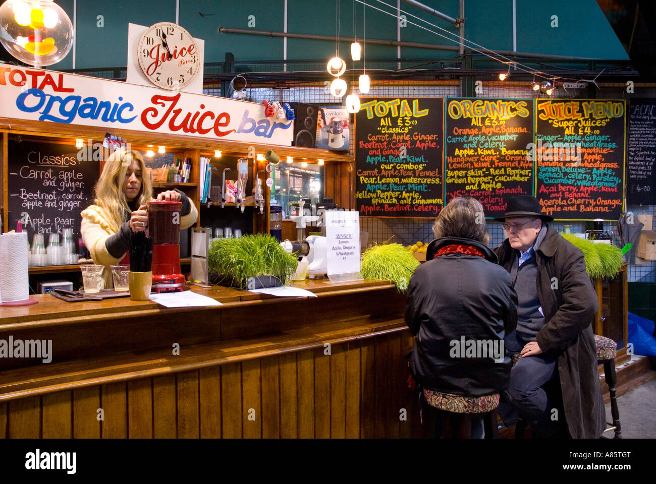 Juice bar london hires stock photography and images Alamy