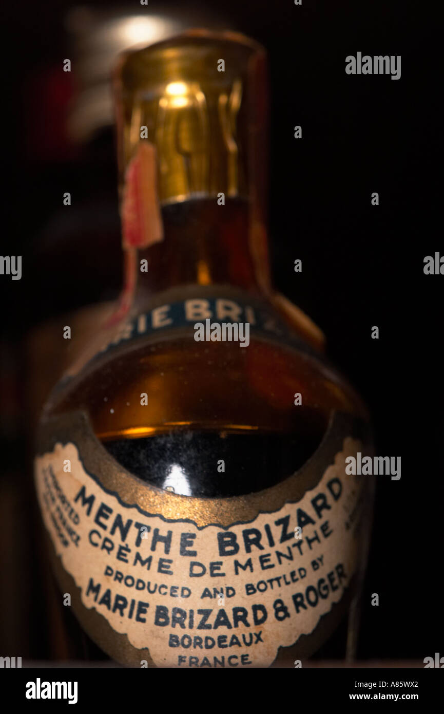 A collection of miniature liquor bottles Stock Photo Alamy