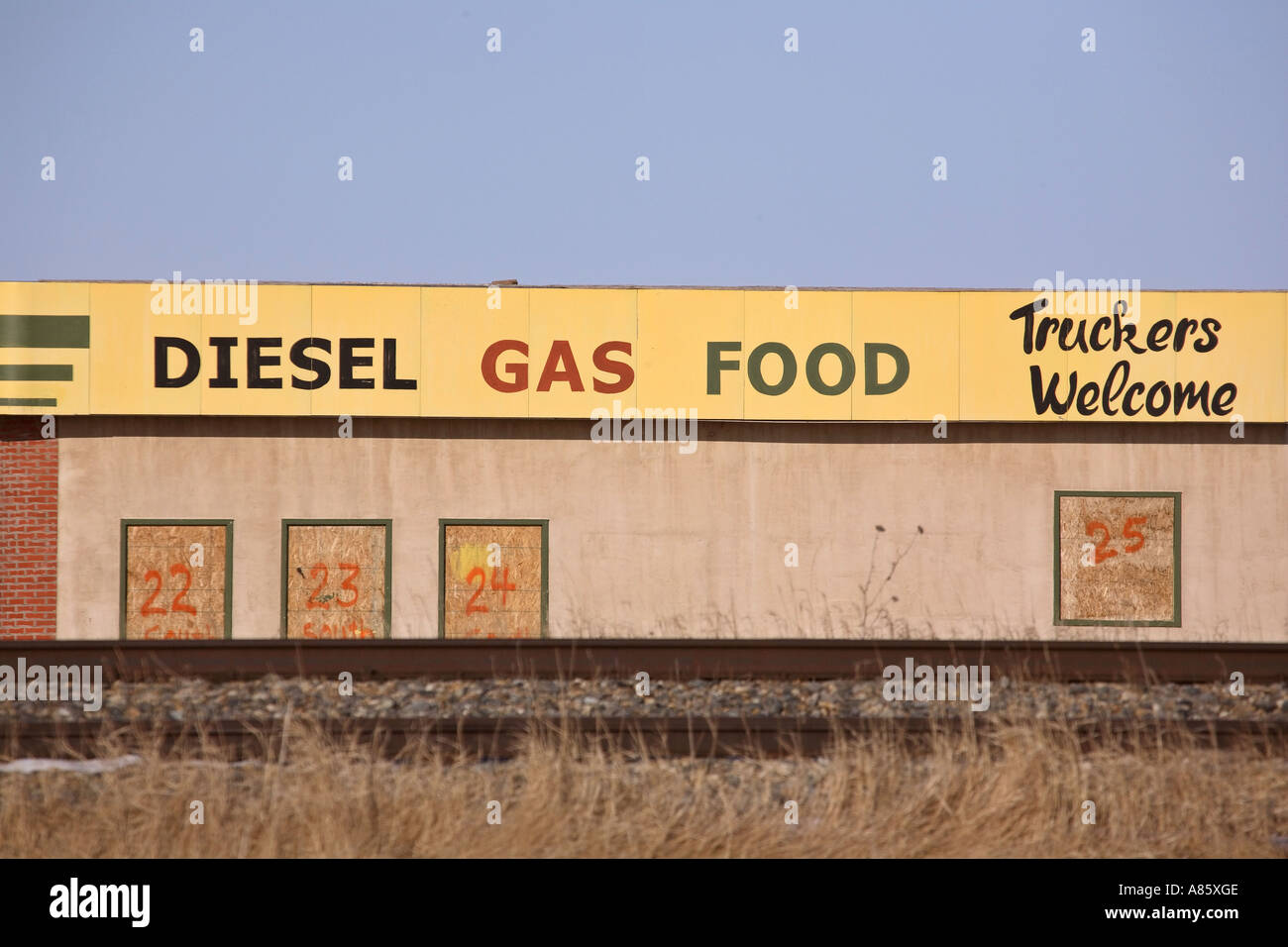 The building used in Corner Gas at Rouleau in scenic Saskatchewan
