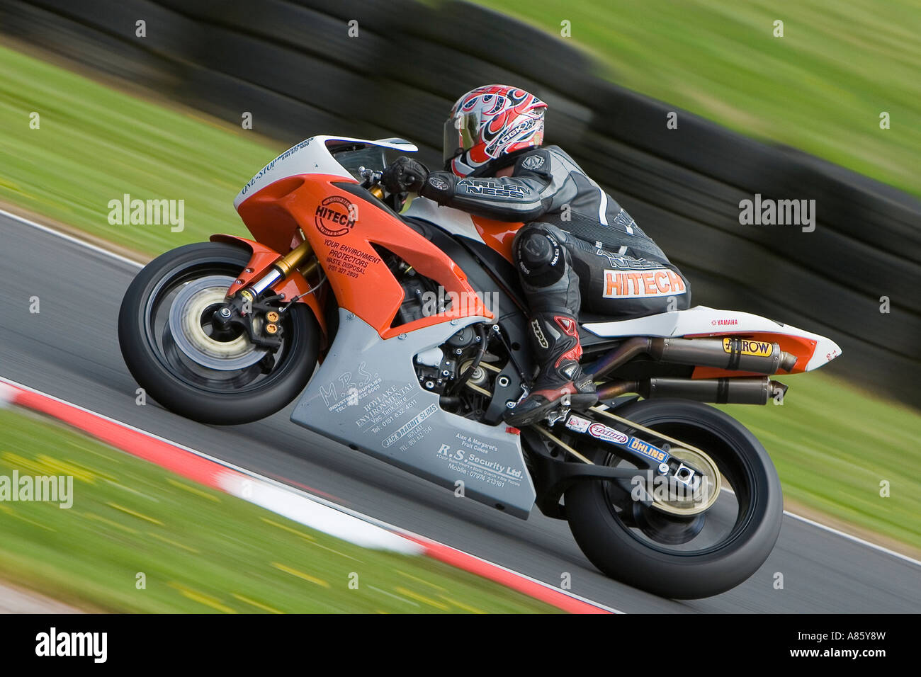 Oulton Park Honda Superclub Championship Motorbike racing Stock Photo ...
