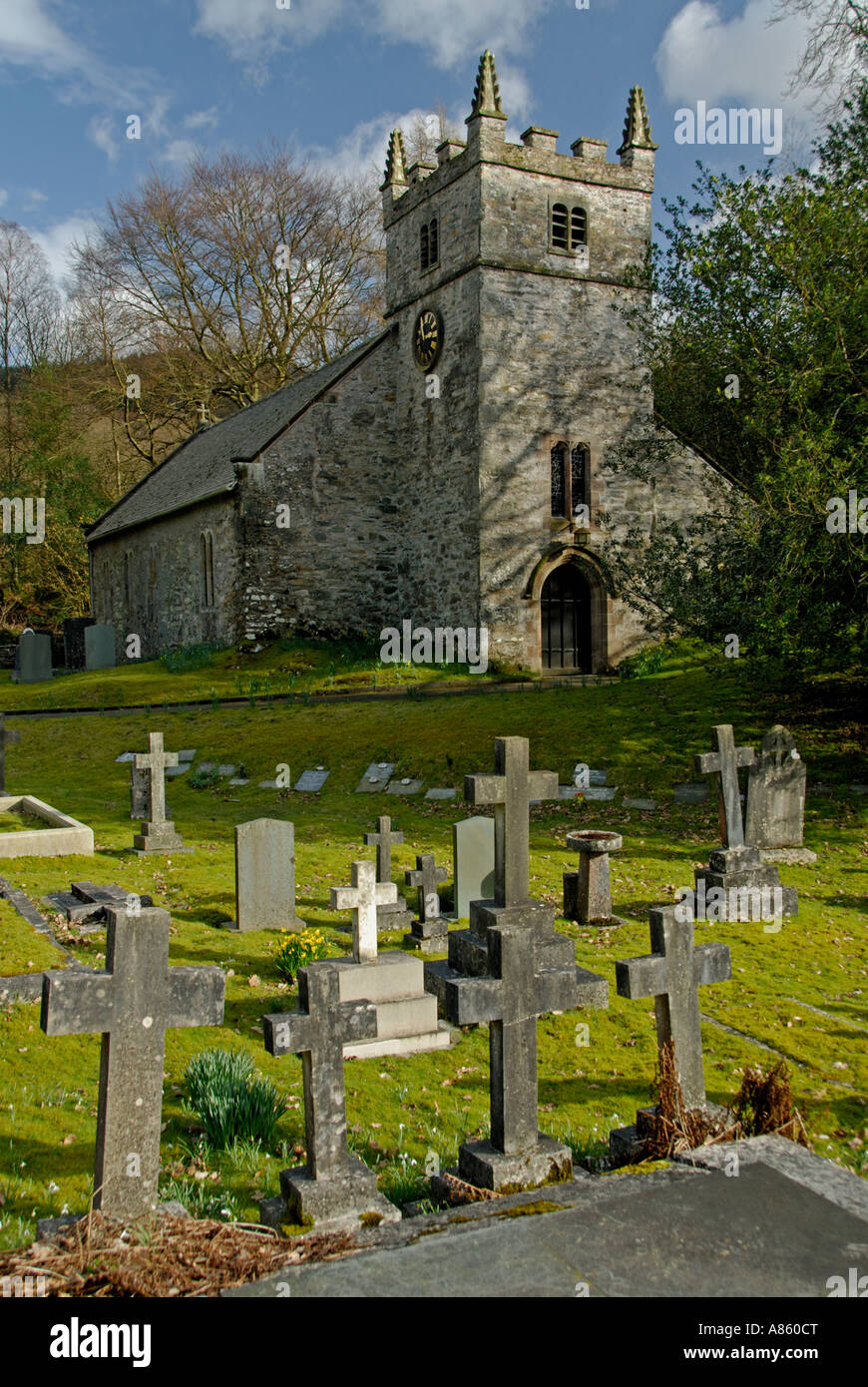 Church of Saint Mary, StaveleyinCartmel. Lake District National Park