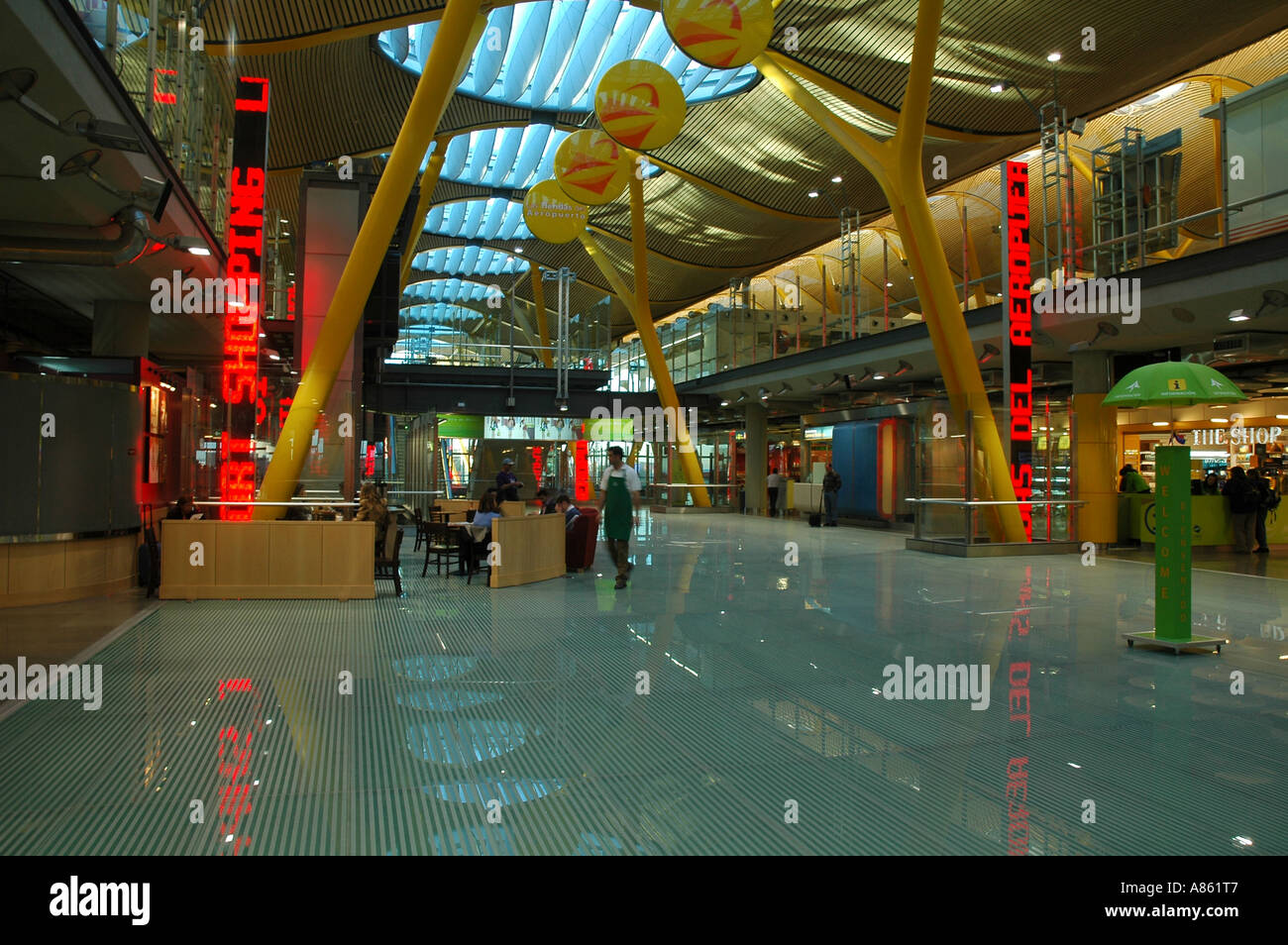 Duty free shops in Adolfo Suarez MadridBarajas Airport the main