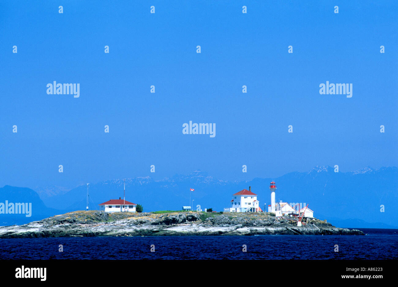 Entrance Island LIghthouse Gabriola Island British Columbia Canada