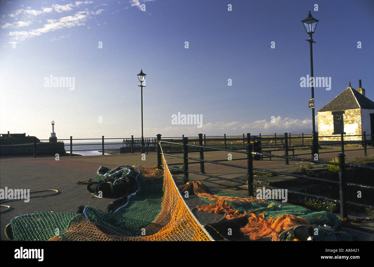Fishing nets maryport hi-res stock photography and images - Alamy