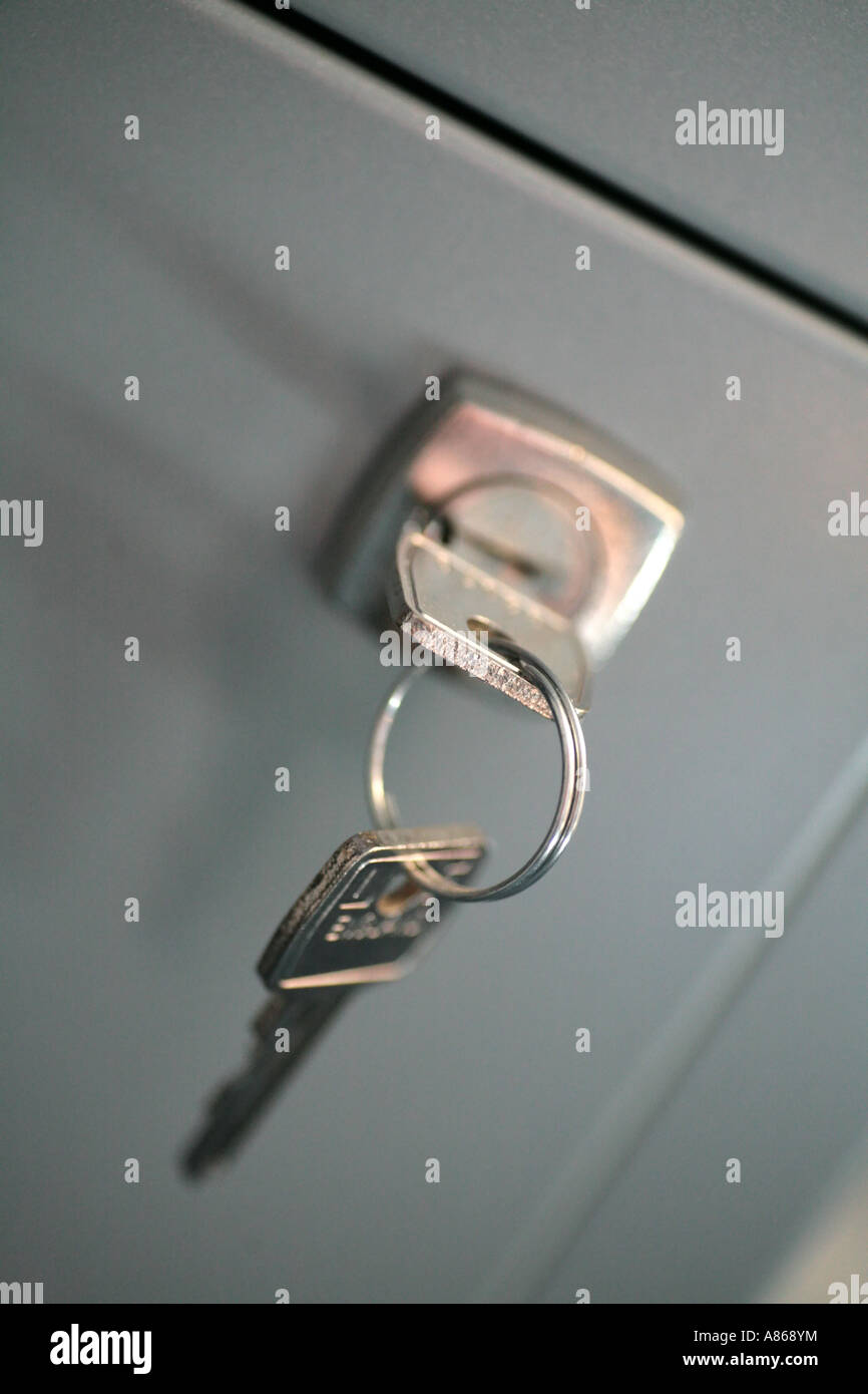 keys in filing Stock Photo Alamy