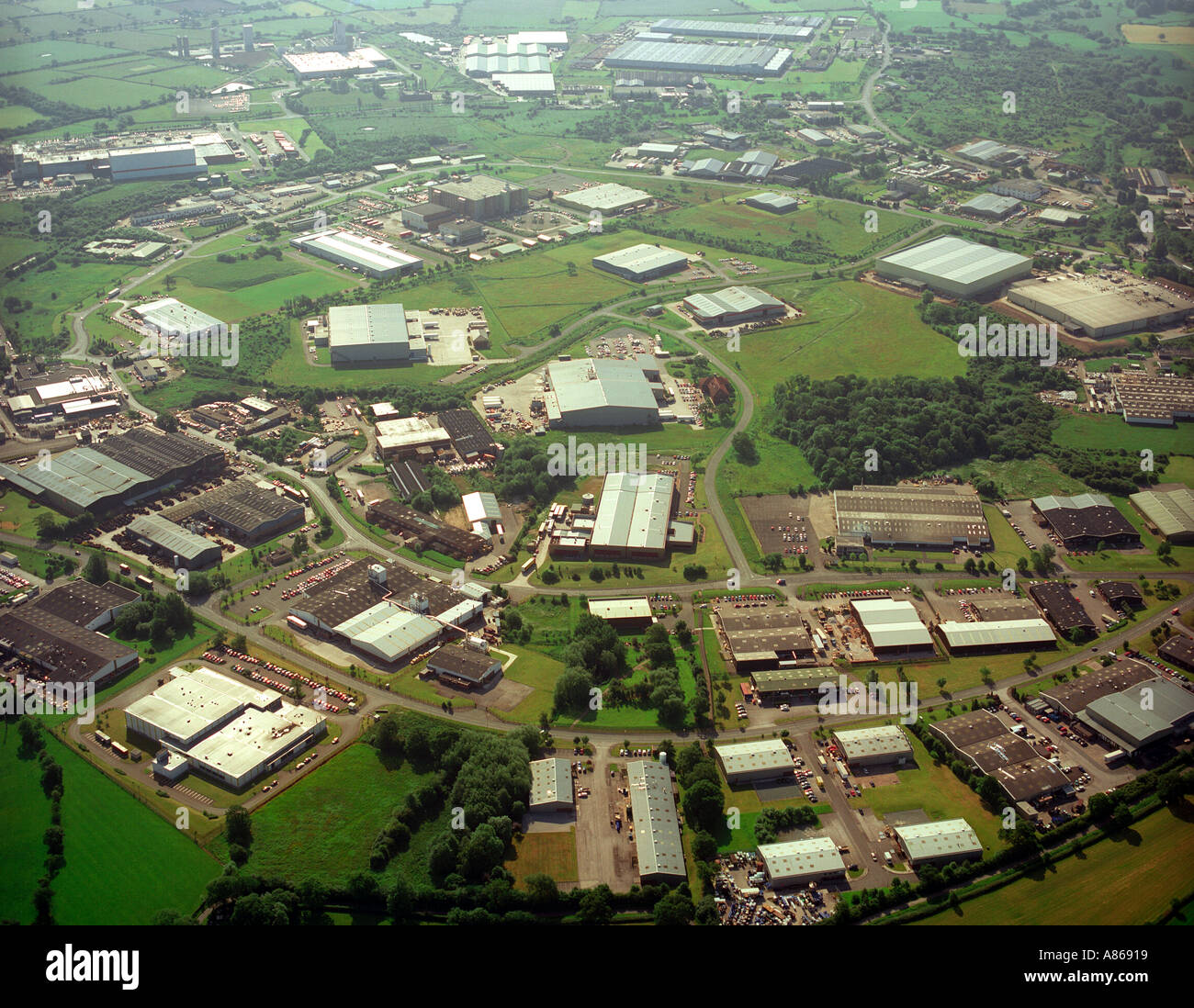 Industrial Estate Hi res Stock Photography And Images Alamy