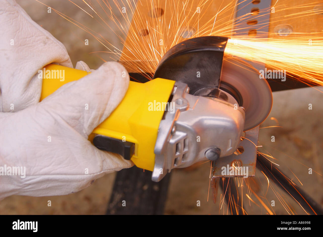 Grinder Sparks High Resolution Stock Photography and Images - Alamy