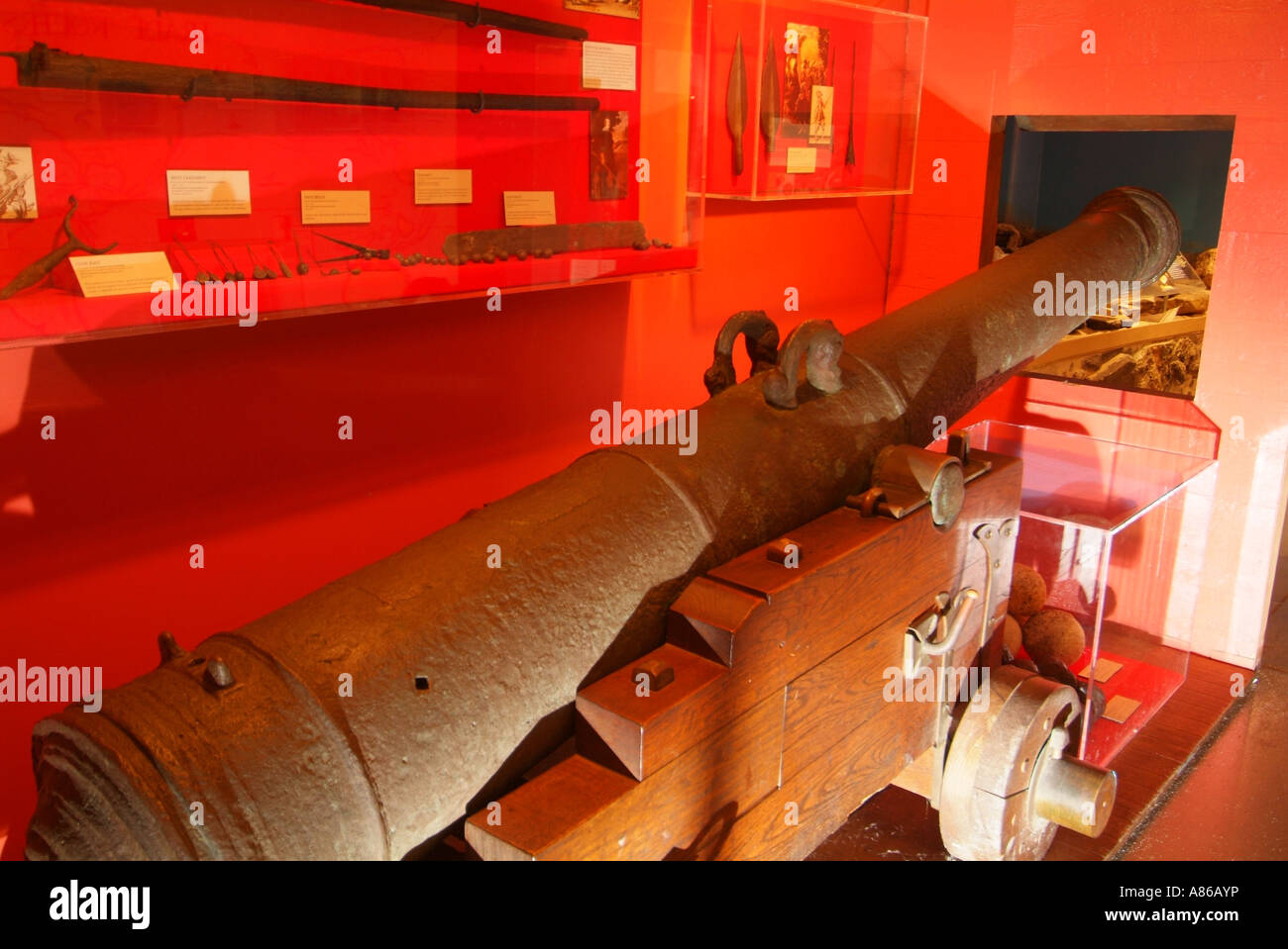 USA Florida Key West, Mel Fisher Maritime Museum Stock Photo