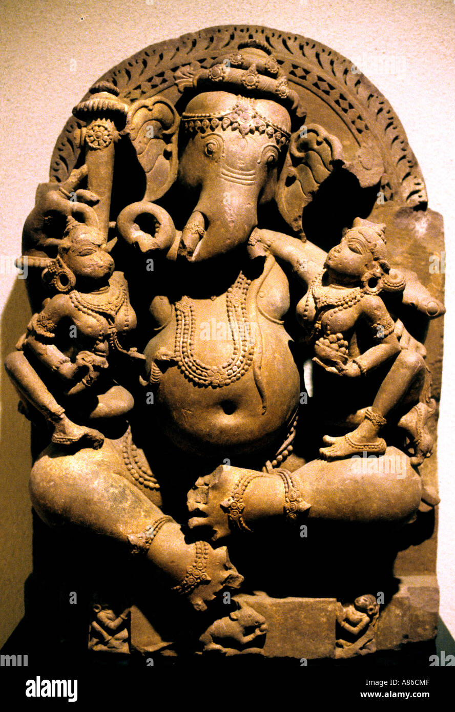 India Ganesha Rajasthan1000-1050 AD Hindu Indian Stock Photo