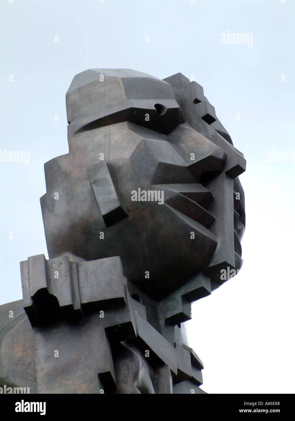 Statue Newcastle upon Tyne Stock Photo Alamy