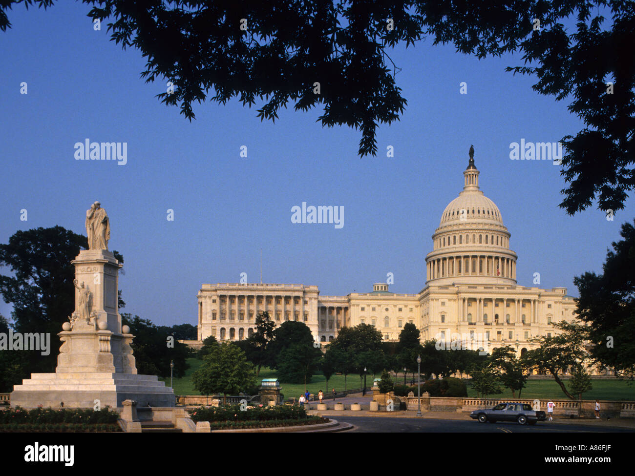 United States  Washington DC D C USA Capitol Hill Stock Photo