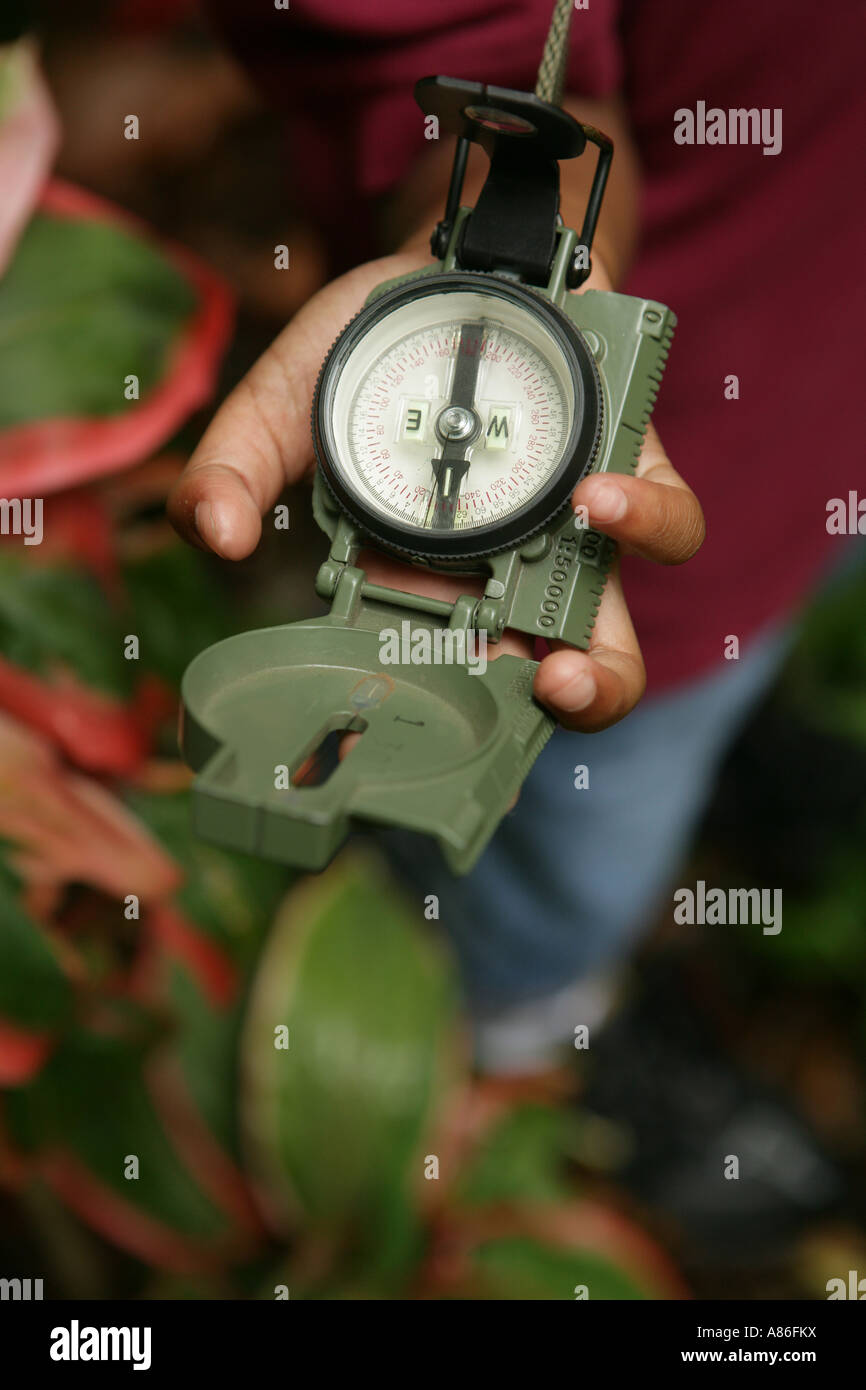 Close-up of a compass Stock Photo - Alamy