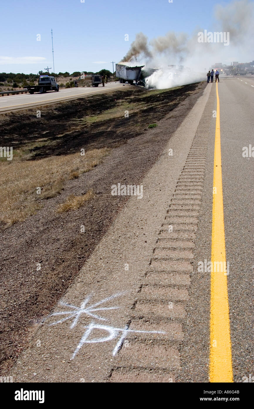 Car Crash Accident On East High Resolution Stock Photography and Images