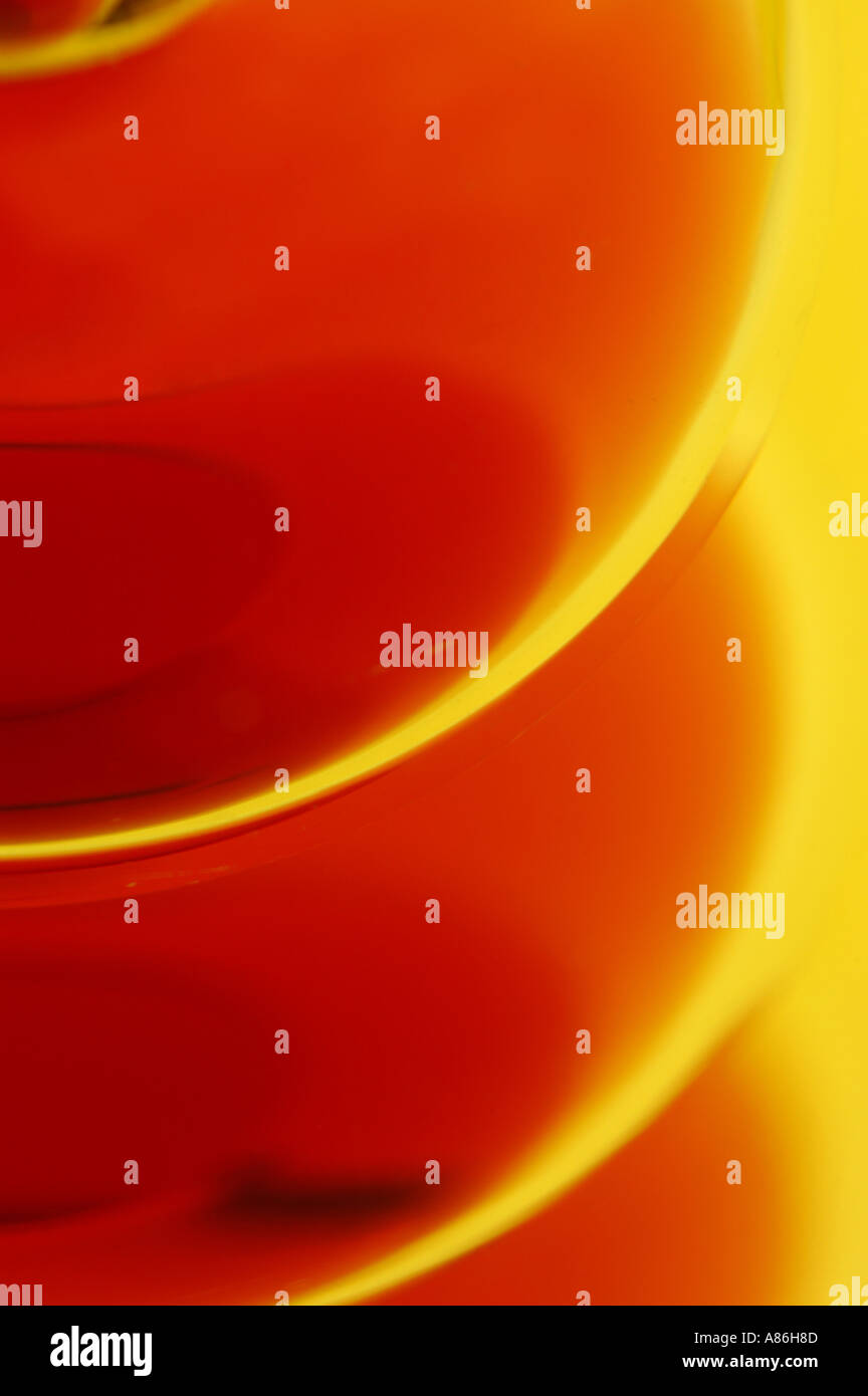Oil and vinegar abstract Stock Photo