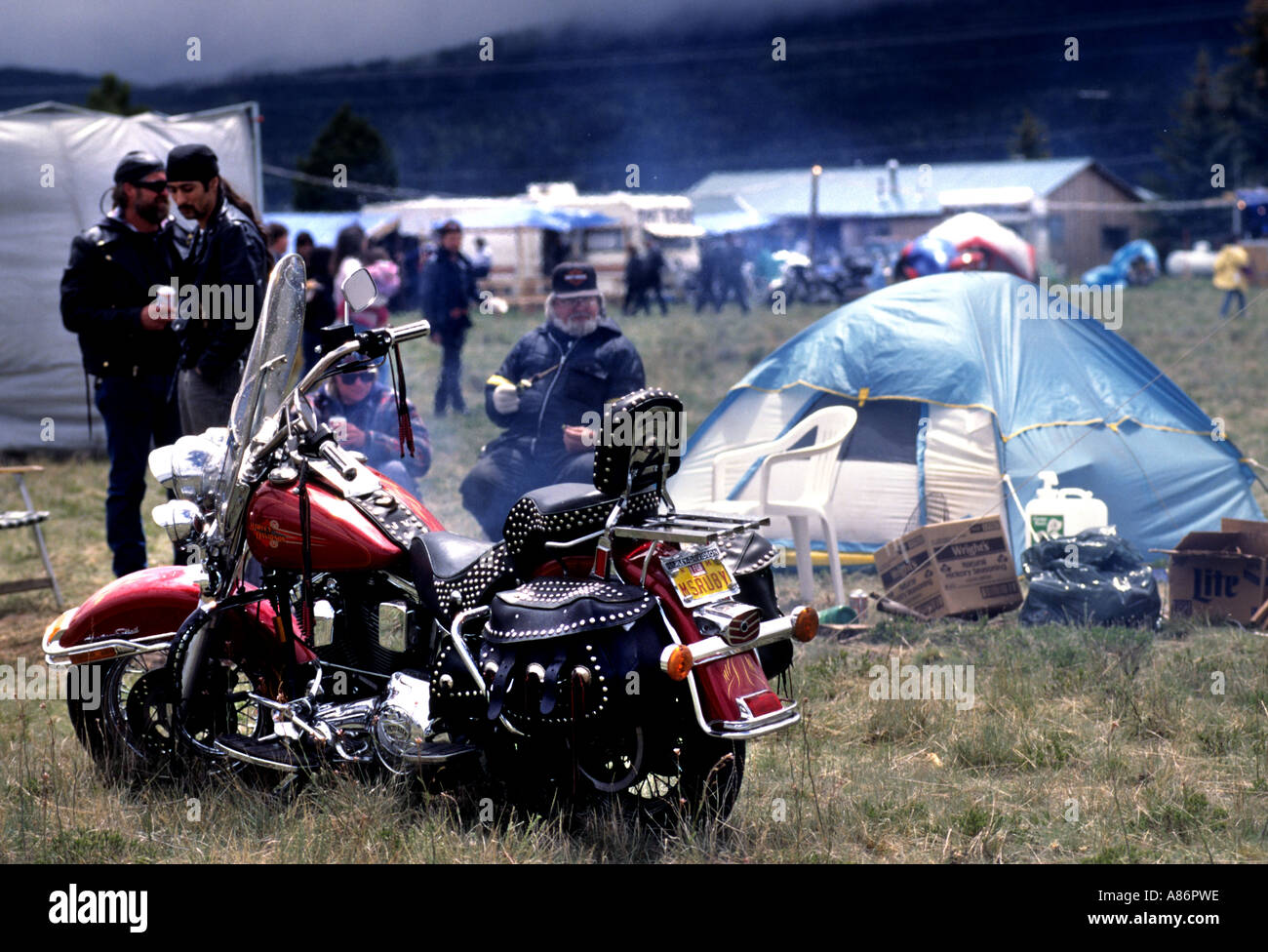 harley davidson motorcycle tent