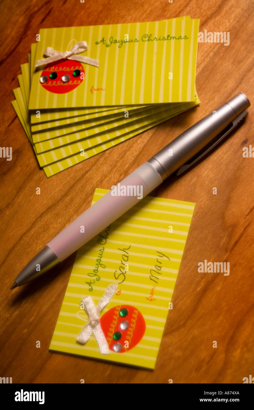 Christmas Gift Tags Stock Photo Alamy christmas-gift-tags-stock-photo-alamy