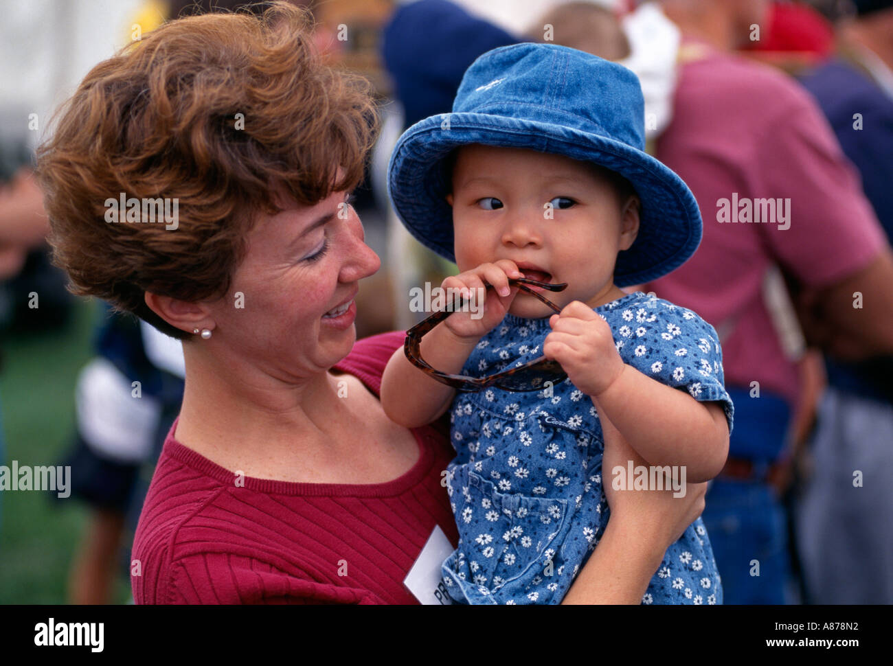 Asian Child Adopted Mother High Resolution Stock Photography and Images ...