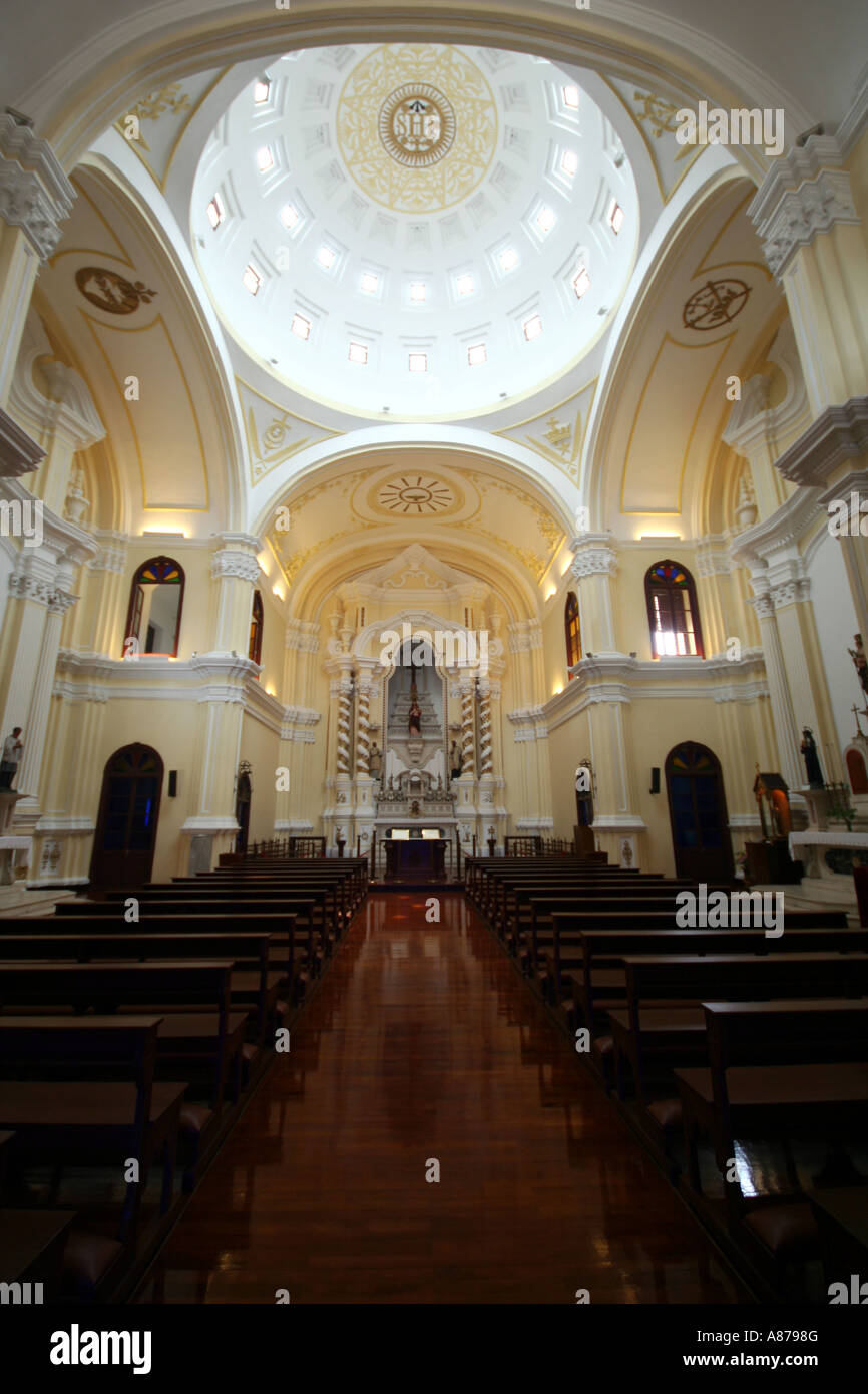 Seminary Interior Interior of St. Joseph’s Seminary and Church, Macau Stock Photo - Alamy