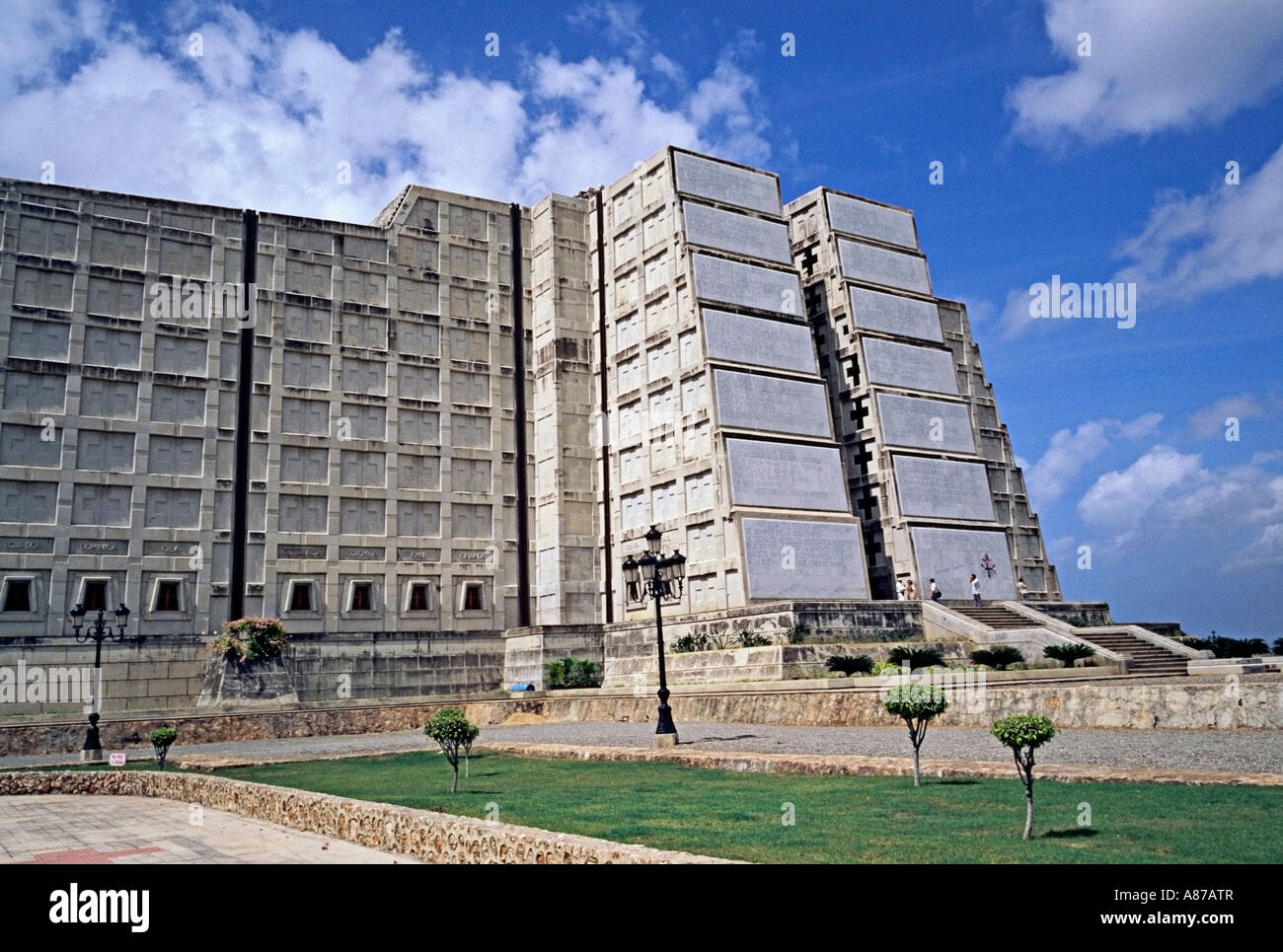 Faro a Colon in Santo Domingo Stock Photo