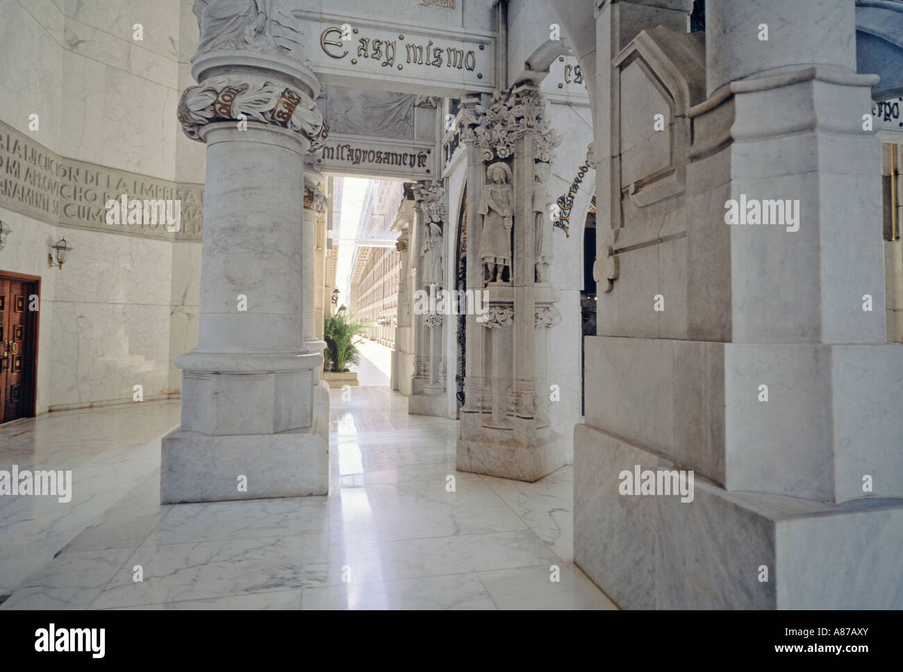 Interior of El Faro a Colon Stock Photo