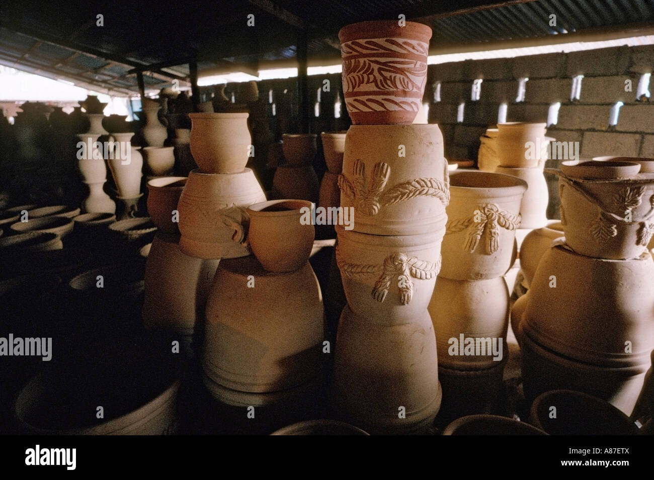 Unglazed pottery hires stock photography and images Alamy