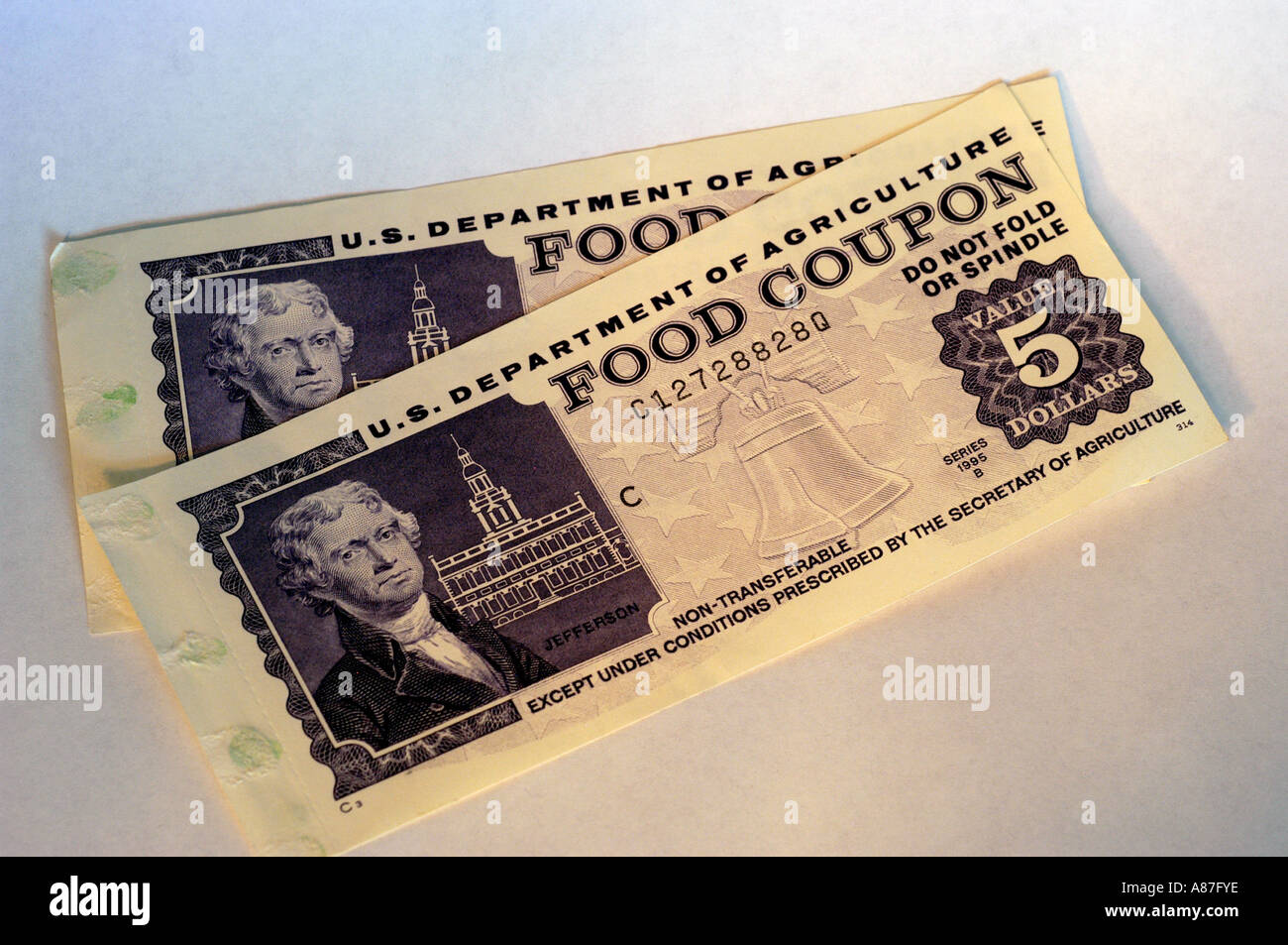 USDA food coupons Stock Photo - Alamy