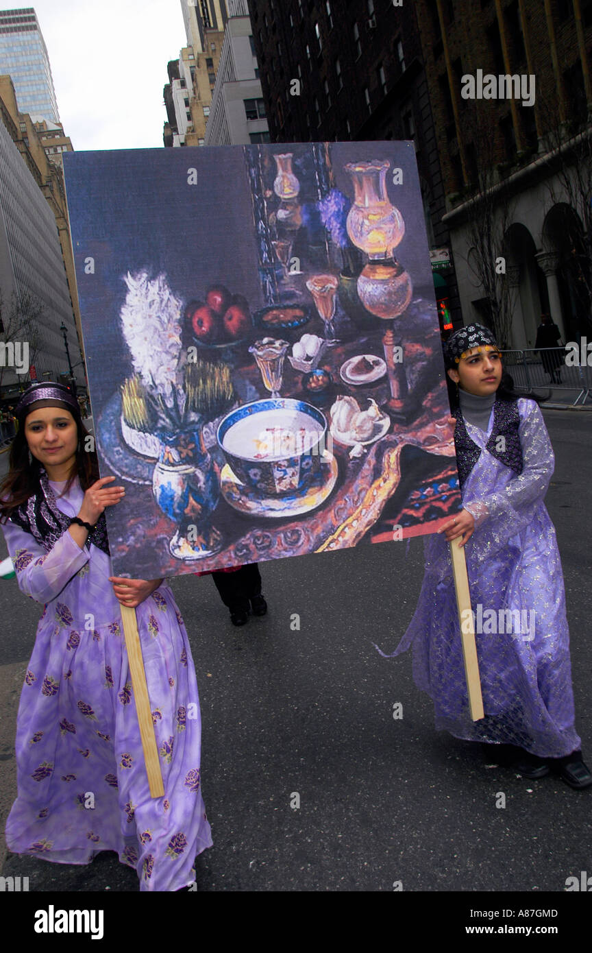 Nowruz Parade on Madison Ave in New York City Stock Photo Alamy
