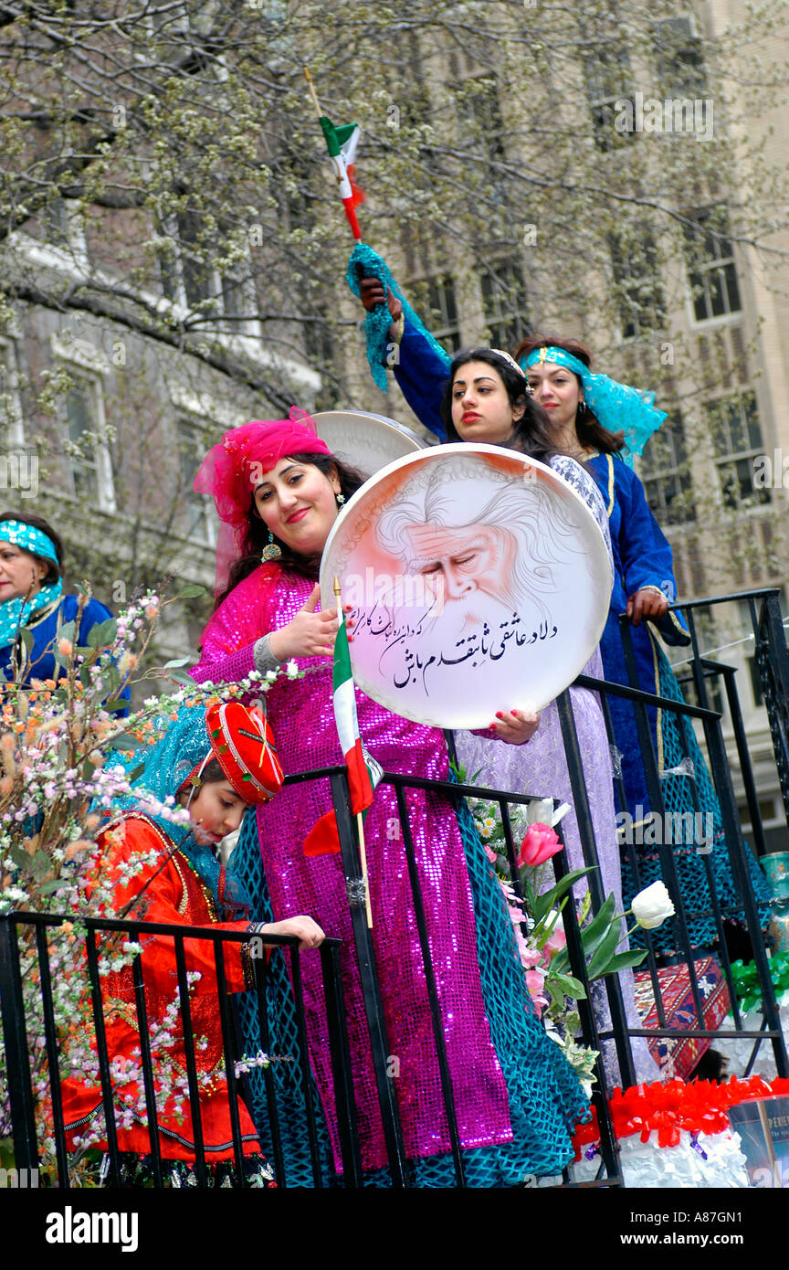 Nowruz Parade on Madison Ave in New York City Stock Photo Alamy