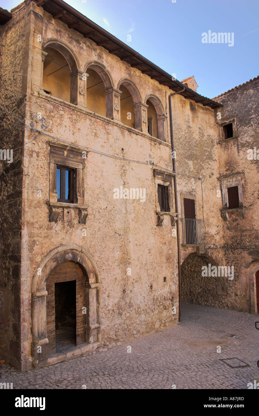 Santo Stefano di Sessanio Italy Stock Photo Alamy