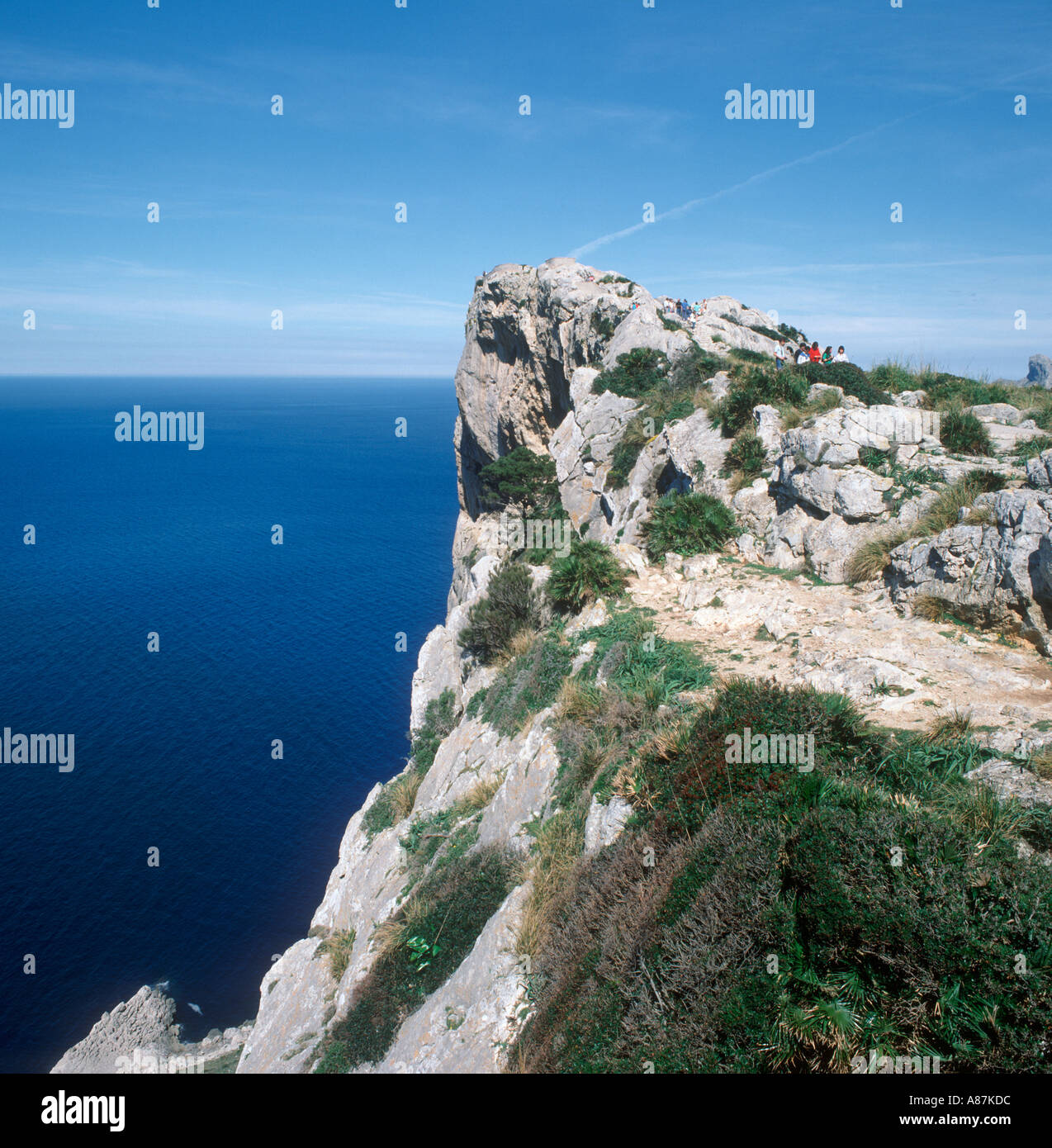 Cabo de Formentor, Mallorca, Spain Stock Photo