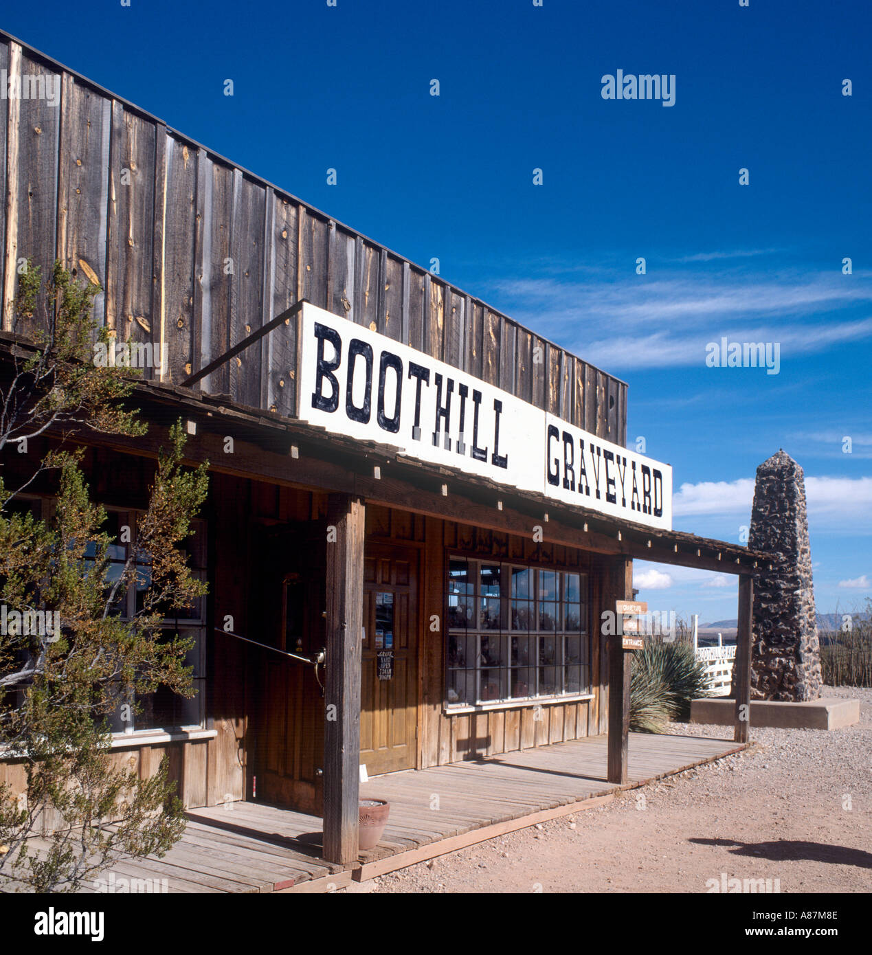 Boothill cemetery tombstone hi-res stock photography and images - Alamy