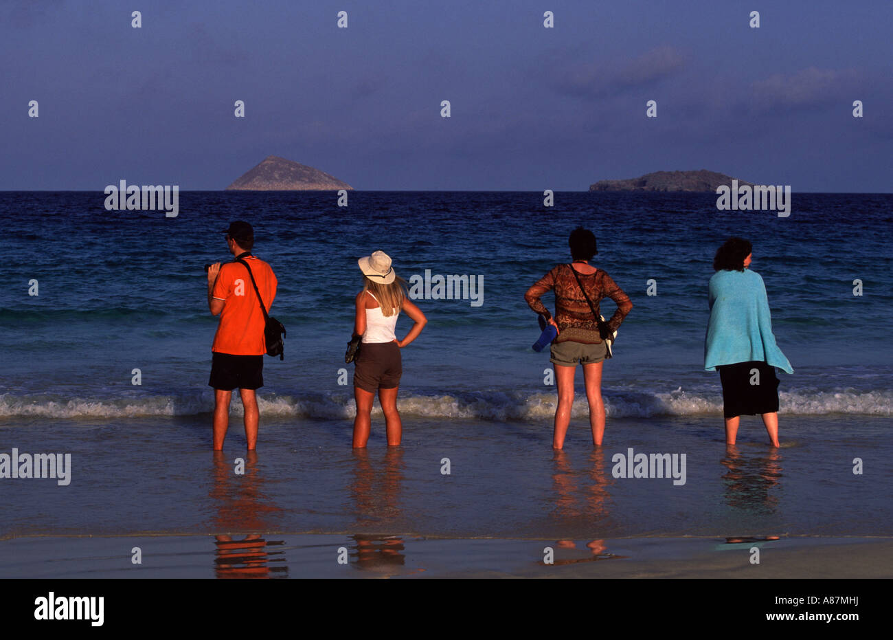 Galapagos four 4 ecuador hi-res stock photography and images - Alamy