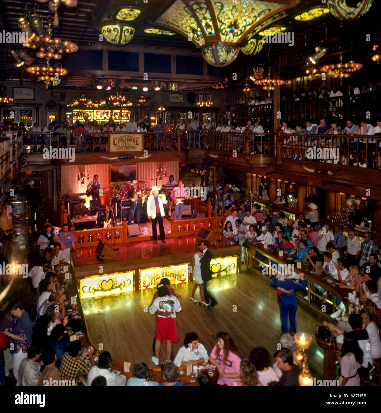 Cheyenne Saloon in 1991 (closed in 2009), Church Street Station