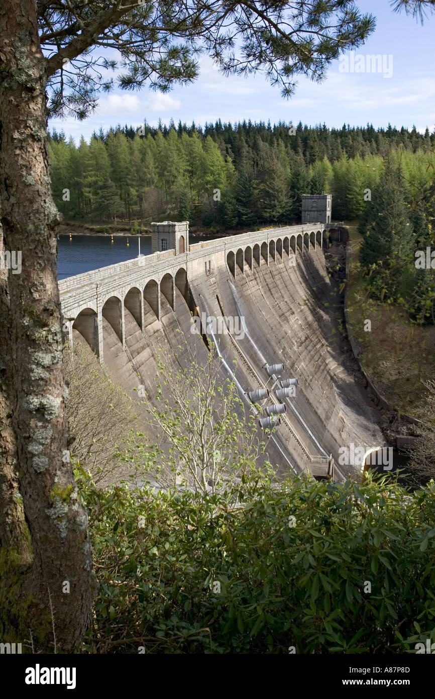 Laggan dam near Fort Augustus Scotland Stock Photo Alamy