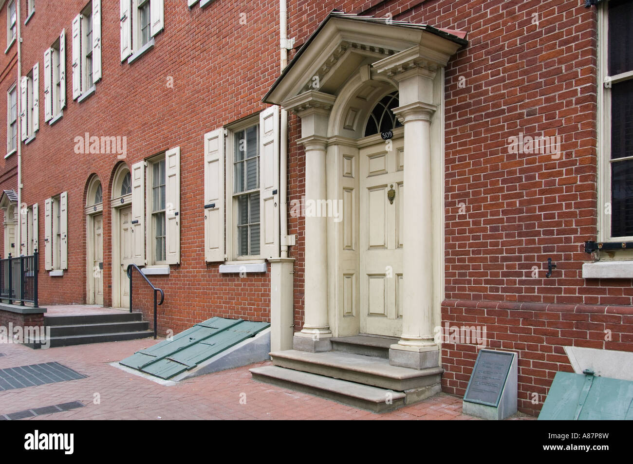 White House Philadelphia Pennsylvania USA Stock Photo Alamy