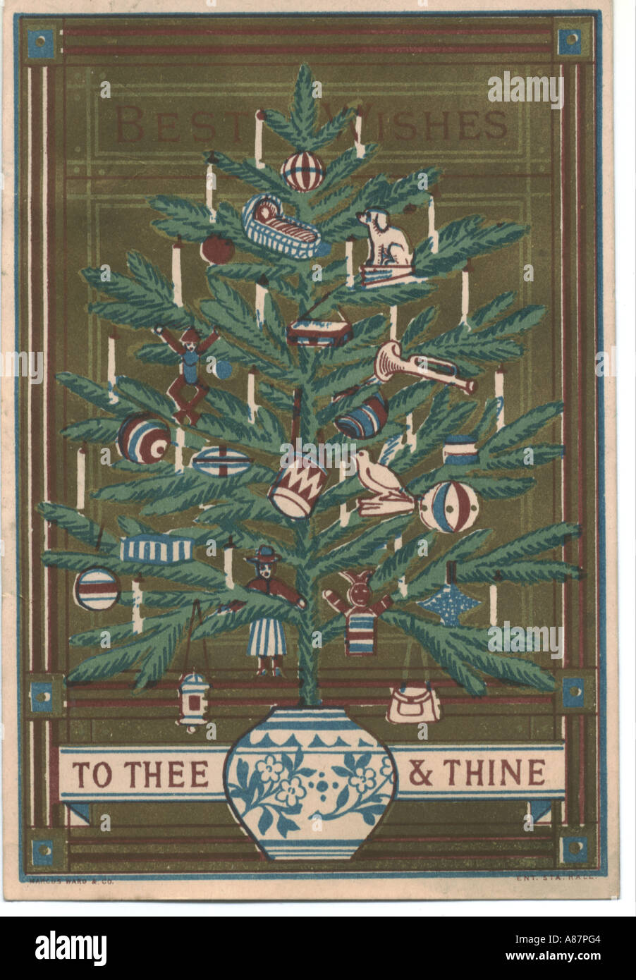 Victorian christmas tree hires stock photography and images Alamy