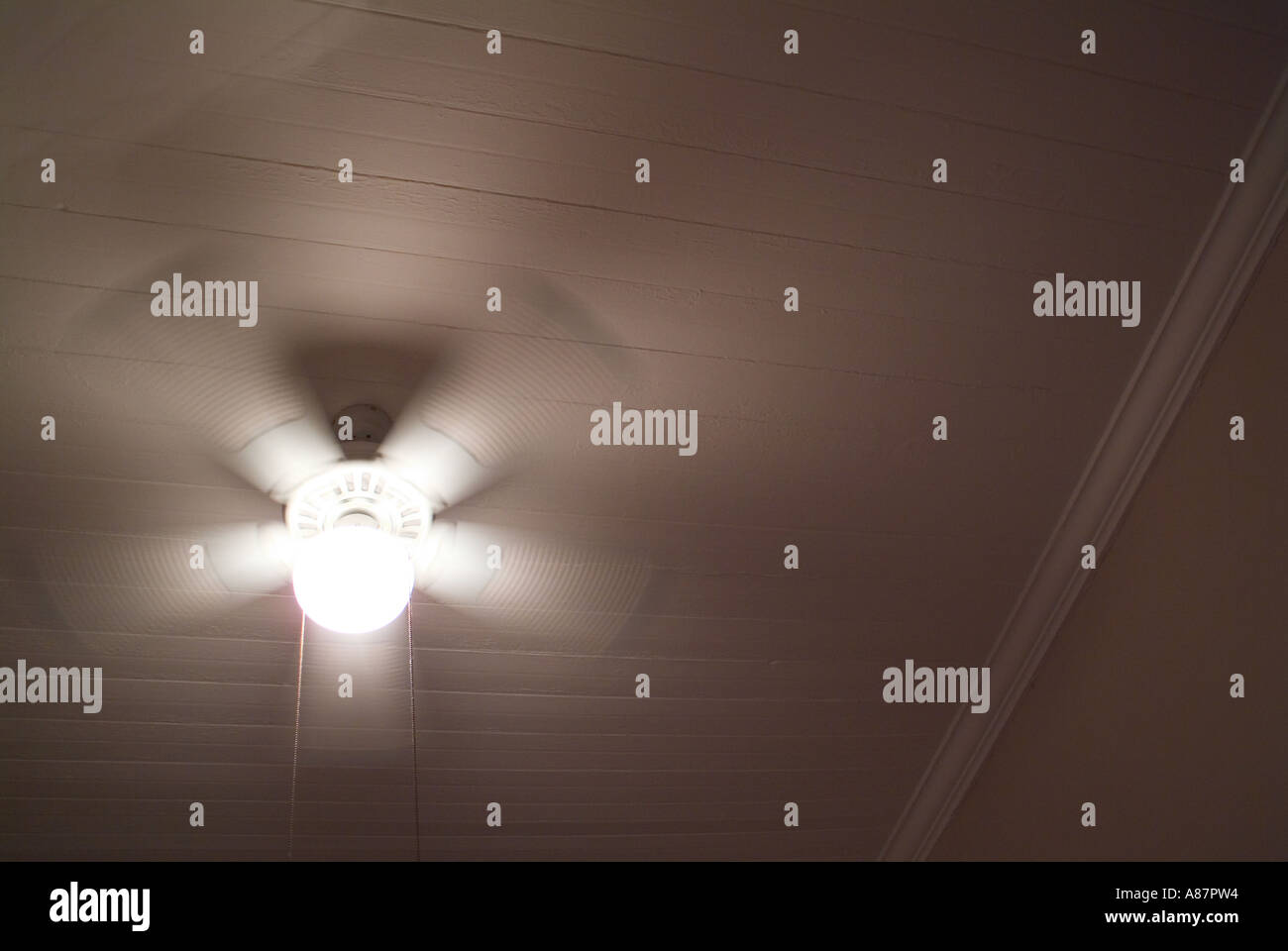 A Rotating Fan On Ceiling In Cape Town Stock Photo 6865939 Alamy