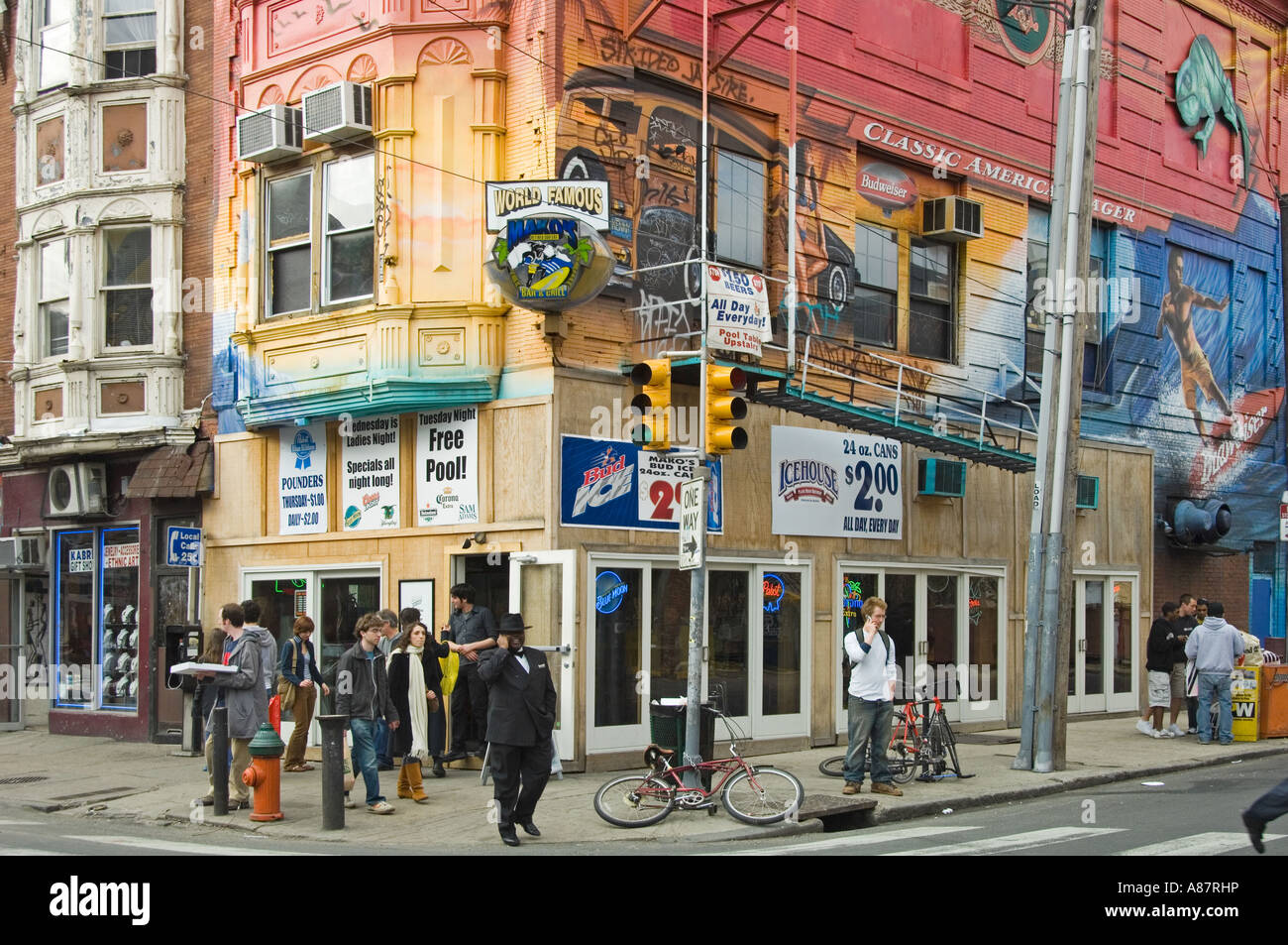 South Street Philadelphia Pennsylvania Stock Photos & South Street