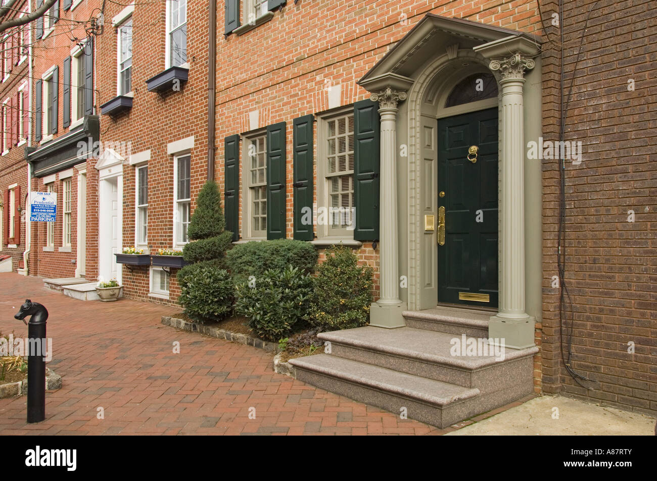 Queen s village Philadelphia Pennsylvania USA Stock Photo Alamy