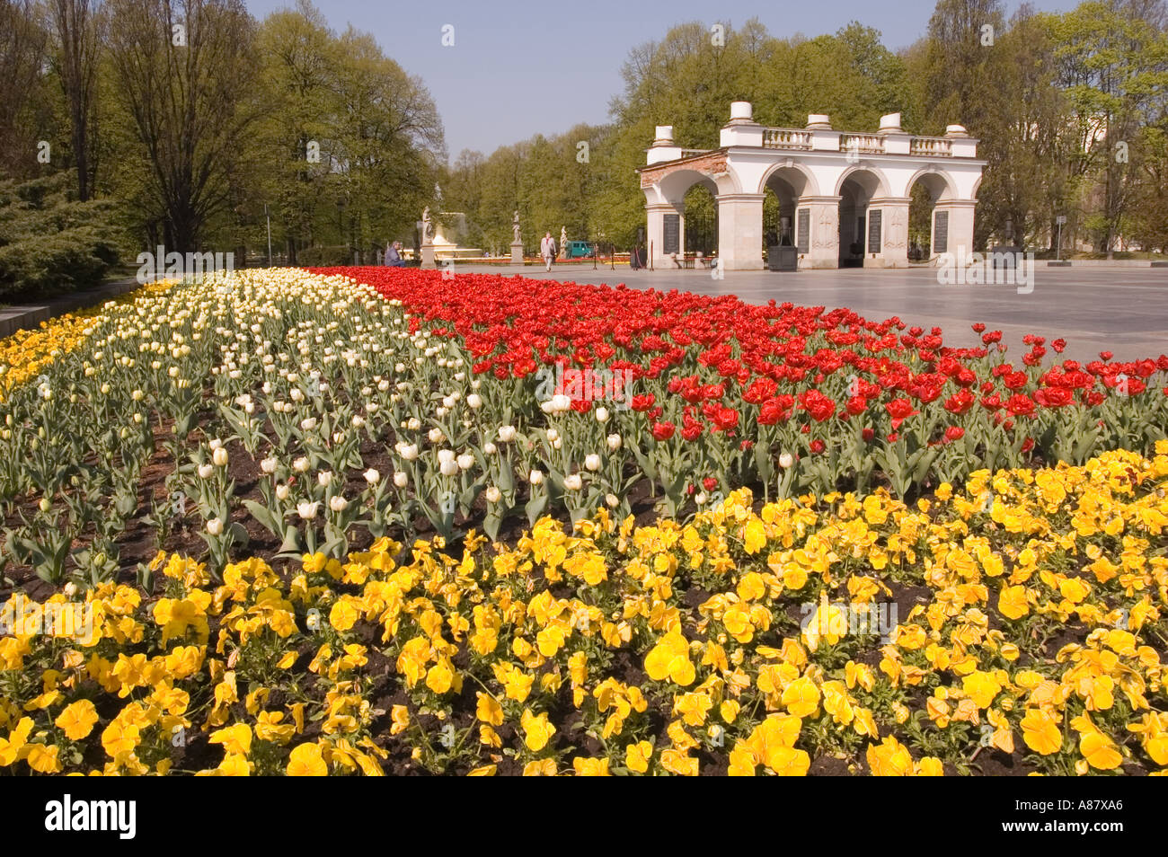 Spring colonnade hi-res stock photography and images - Alamy