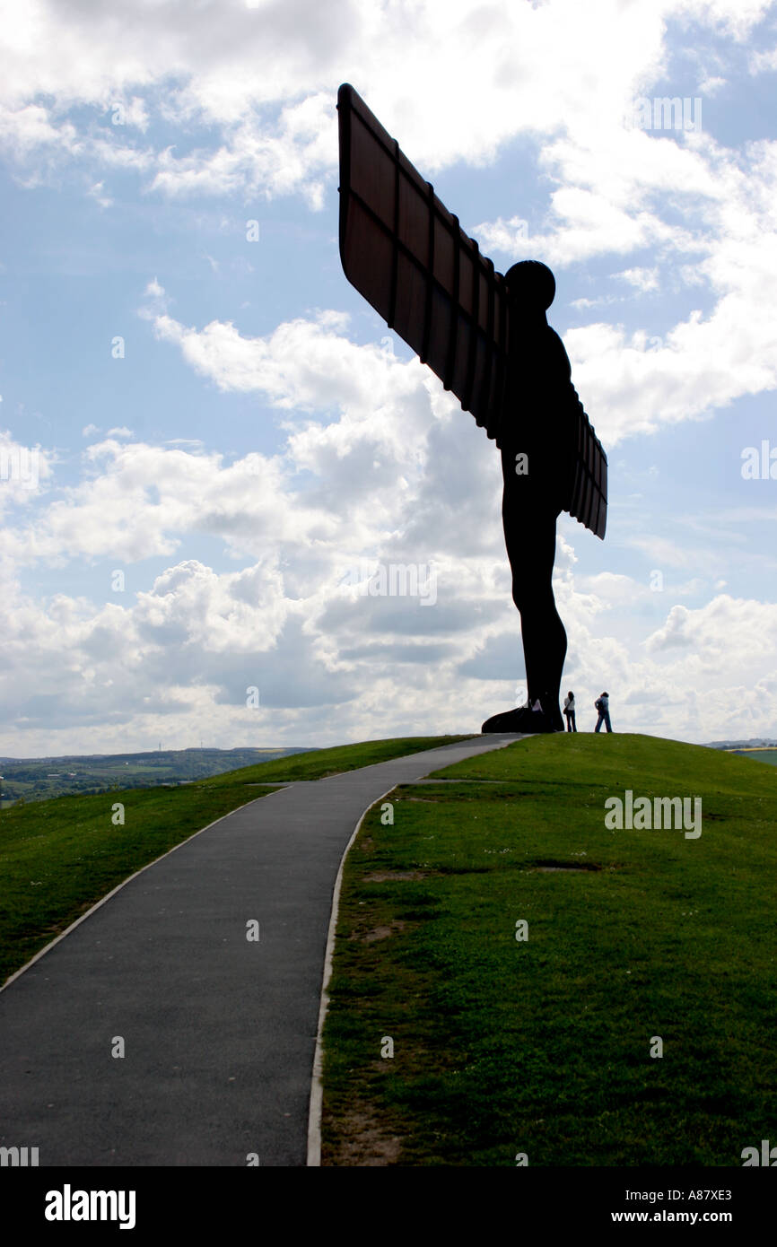 The Angel of the North sculpture by Anthony Gormley Gateshead Newcastle ...