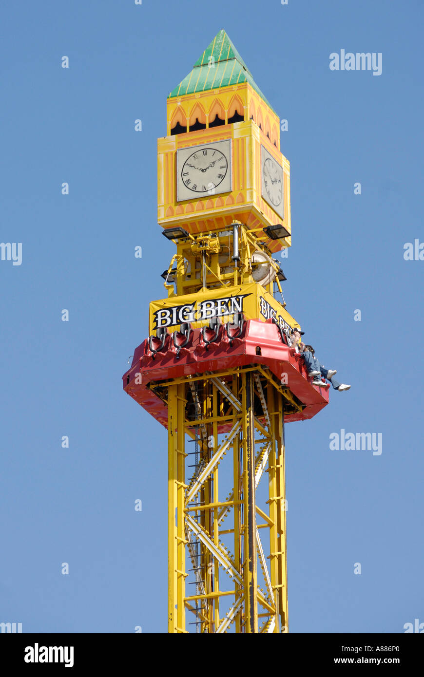 Big Ben Tower at the Florida State Fair in Tampa Florida FL Stock Photo ...